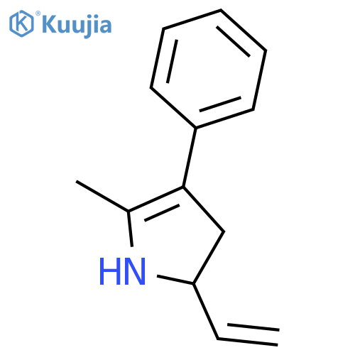 1H-Pyrrole, 2-ethenyl-2,3-dihydro-5-methyl-4-phenyl- structure