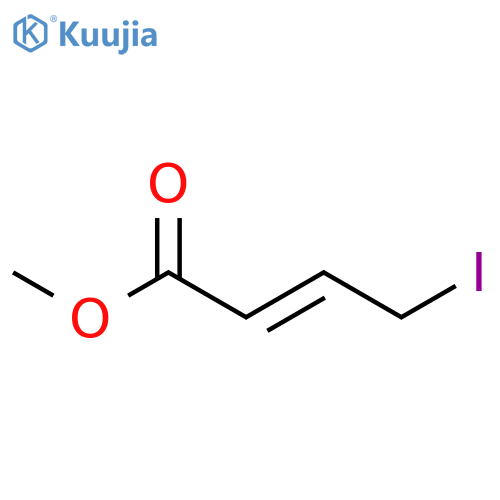 2-Butenoic acid, 4-iodo-, methyl ester, (E)- structure