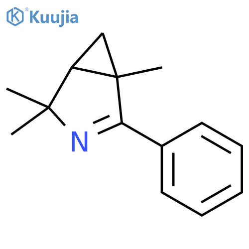 3-Azabicyclo[3.1.0]hex-2-ene, 1,4,4-trimethyl-2-phenyl- structure