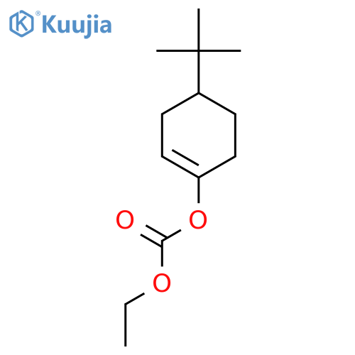 Carbonic acid, 4-(1,1-dimethylethyl)-1-cyclohexen-1-yl ethyl ester structure