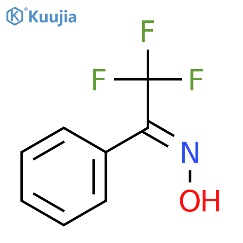 N-(2,2,2-trifluoro-1-phenylethylidene)hydroxylamine structure