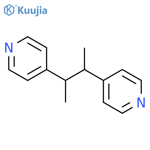 2,3-Bis-(4-pyridyl)butane structure