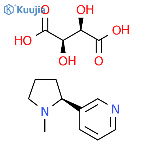 (S)-(-)-Nicotine Mono Tartrate structure