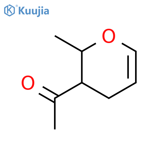Ethanone, 1-(3,4-dihydro-2-methyl-2H-pyran-3-yl)- structure