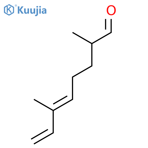5,7-OCTADIENAL, 2,6-DIMETHYL- structure