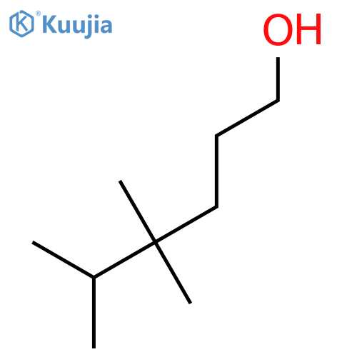 4,4,5-trimethylhexan-1-ol structure