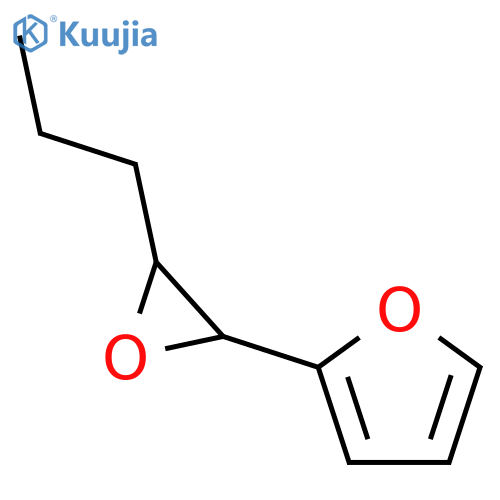 Furan, 2-(3-propyloxiranyl)- structure