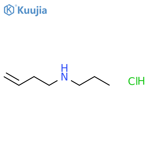 3-Buten-1-amine, N-propyl-, hydrochloride structure
