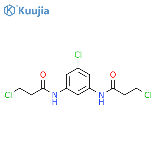 PROPANAMIDE, N,N'-(5-CHLORO-1,3-PHENYLENE)BIS[3-CHLORO- structure