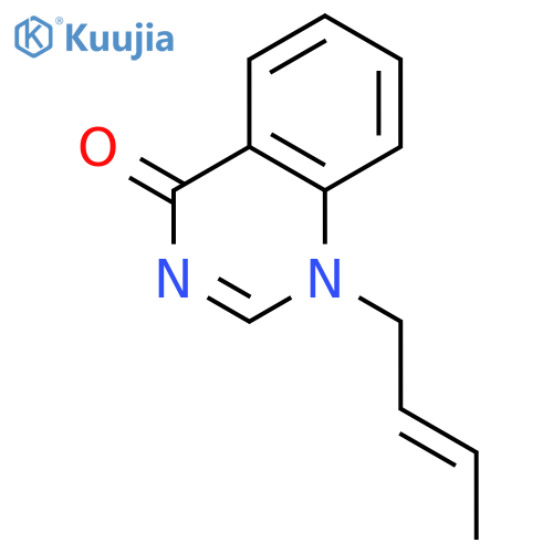 4(1H)-Quinazolinone, 1-(2-butenyl)- structure
