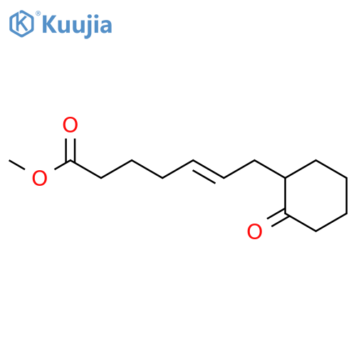 Methyl 7-(2-oxocyclohexyl)hept-5-enoate structure