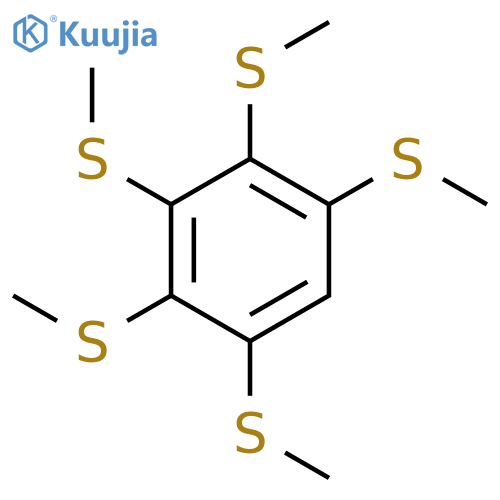 pentakis(methylthio)benzene structure