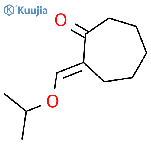 Cycloheptanone, 2-[(1-methylethoxy)methylene]- structure
