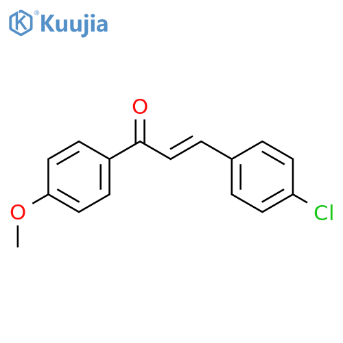(2E)-3-(4-Chlorophenyl)-1-(4-methoxyphenyl)prop-2-en-1-one structure