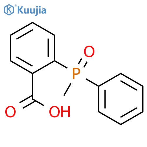 BENZOIC ACID, 2-(METHYLPHENYLPHOSPHINYL)- structure