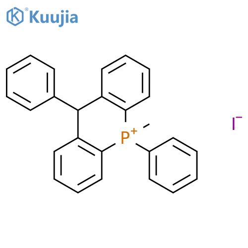 ACRIDOPHOSPHINIUM, 5,10-DIHYDRO-5-METHYL-5,10-DIPHENYL-, IODIDE structure