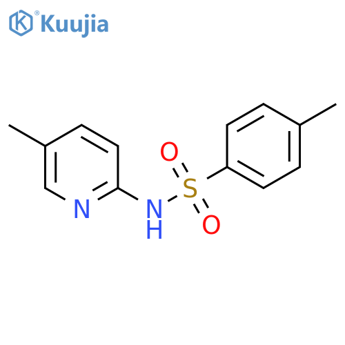 Benzenesulfonamide, 4-methyl-N-(5-methyl-2-pyridinyl)- structure