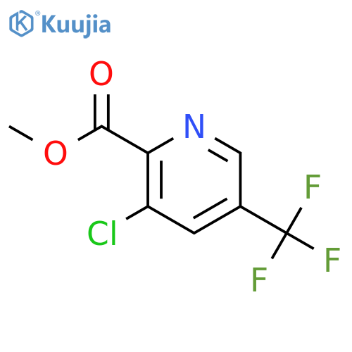 Methyl 3-chloro-5-(trifluoromethyl)pyridine-2-carboxylate structure