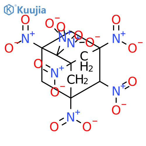 TRICYCLO[3.3.1.13,7]DECANE, 1,2,2,3,5,6,7-HEPTANITRO- structure