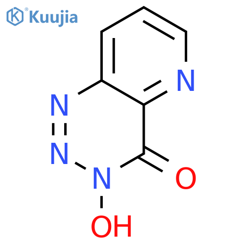 Pyrido[3,2-d]-1,2,3-triazin-4(3H)-one, 3-hydroxy- structure