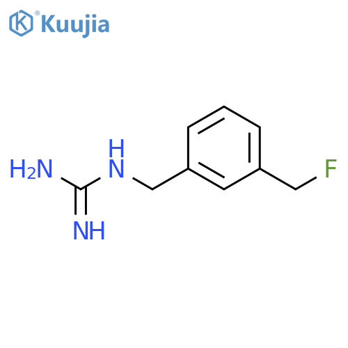 Guanidine, [[3-(fluoromethyl)phenyl]methyl]- structure