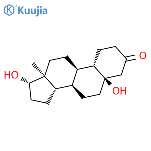 Estran-3-one, 5,17-dihydroxy-, (5a,9b,10a,17b)- structure