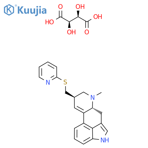 Tiomergine tartrate structure