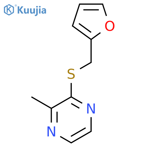 2-Furfurylthio-3-methylpyrazine structure