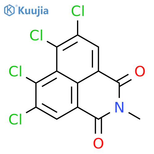 1H-Benz[de]isoquinoline-1,3(2H)-dione, 5,6,7,8-tetrachloro-2-methyl- structure