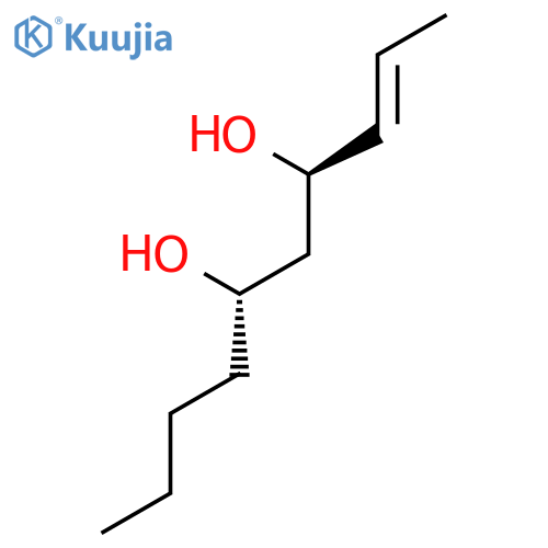 2-Decene-4,6-diol, (R*,S*)- structure