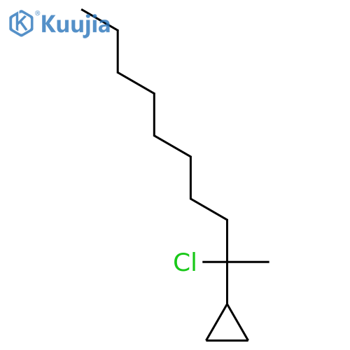 CYCLOPROPANE, (1-CHLORO-1-METHYLNONYL)- structure