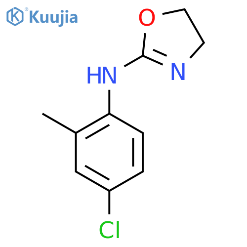 2-(2-methyl-4-chloroanilino)oxazolidine structure
