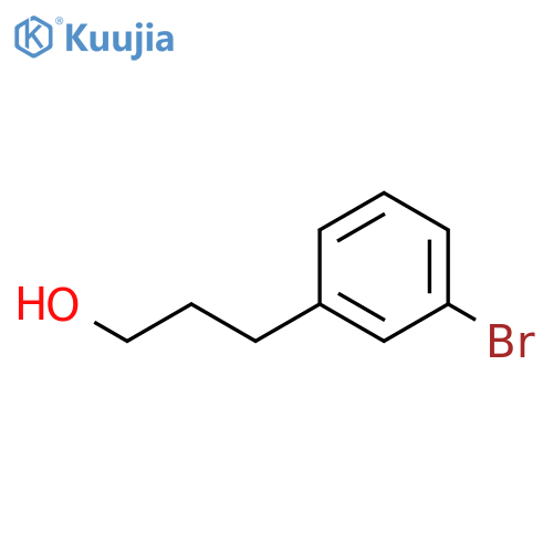 3-(3-Bromophenyl)propan-1-ol structure