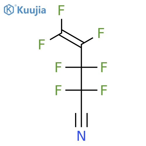 4-PENTENENITRILE, 2,2,3,3,4,5,5-HEPTAFLUORO- structure