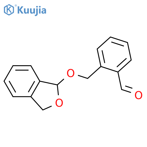 BENZALDEHYDE, 2-[[(1,3-DIHYDRO-1-ISOBENZOFURANYL)OXY]METHYL]- structure