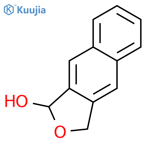 Naphtho[2,3-c]furan-1-ol, 1,3-dihydro- structure