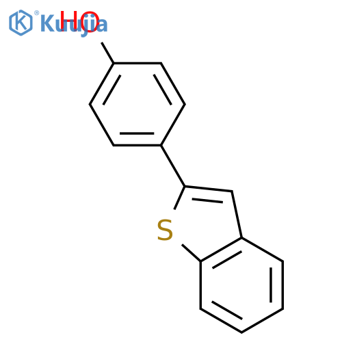 4-Benzo(b)thiophen-2-ylphenol structure