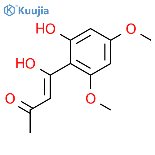 3-BUTEN-2-ONE, 4-HYDROXY-4-(2-HYDROXY-4,6-DIMETHOXYPHENYL)- structure