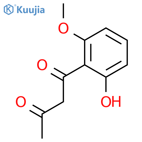 1,3-BUTANEDIONE, 1-(2-HYDROXY-6-METHOXYPHENYL)- structure