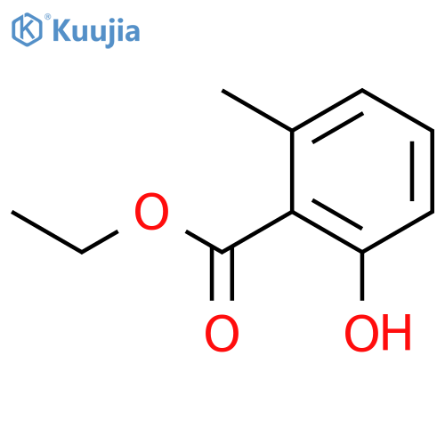 Ethyl 2-hydroxy-6-methylbenzoate structure