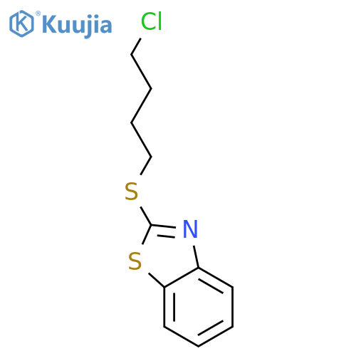 BENZOTHIAZOLE, 2-[(4-CHLOROBUTYL)THIO]- structure