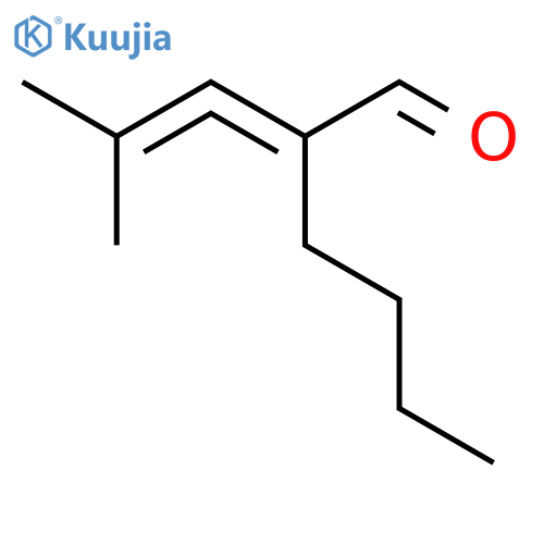 Hexanal, 2-(2-methyl-1-propenylidene)- structure