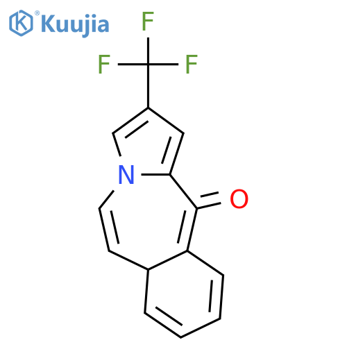 11H-PYRROLO[2,1-B][3]BENZAZEPIN-11-ONE, 2-(TRIFLUOROMETHYL)- structure