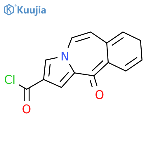 11H-PYRROLO[2,1-B][3]BENZAZEPINE-2-CARBONYL CHLORIDE, 11-OXO- structure