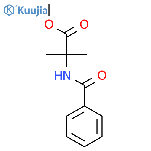 Methyl N-Benzoyl-2-methylalaninate structure