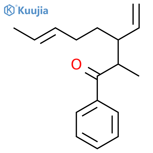 6-OCTEN-1-ONE, 3-ETHENYL-2-METHYL-1-PHENYL- structure