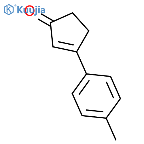 3-(p-Tolyl)cyclopent-2-enone structure