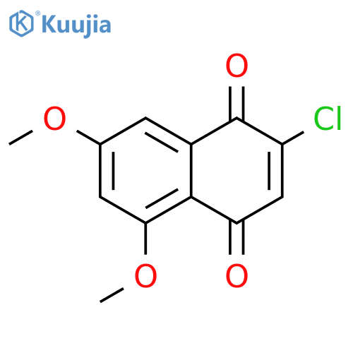 2-chloro-5,7-dimethoxy-[1,4]naphthoquinone structure