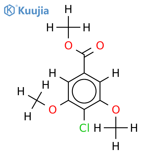 4-Chlor-3,5-dimethoxy-benzoesaeure-methylester structure