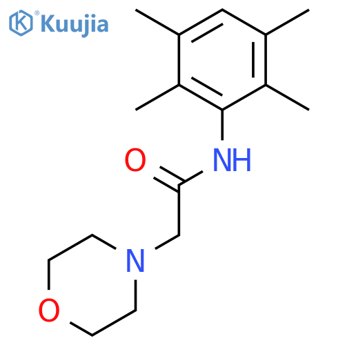 4-MORPHOLINEACETAMIDE, N-(2,3,5,6-TETRAMETHYLPHENYL)- structure